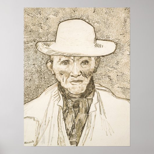 Van Gogh - Bauer aus der Camargue Poster (Vorne)