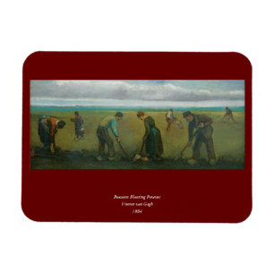 Van Gogh Bauern oder Bauern, die Kartoffeln Magnet