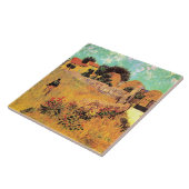 Van Gogh - Bauernhaus in der Provence, Fliese (Seite)