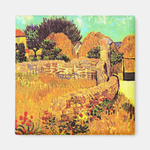 Van Gogh - Bauernhof in der Provence Magnet