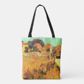 Van Gogh - Bauernhof in der Provence Tasche (Rückseite)