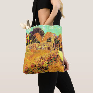 Van Gogh - Bauernhof in der Provence Tasche