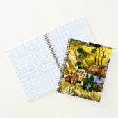 Van Gogh - Bauernhöfe bei Auvers Notizblock (Innenseite)