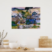 Van Gogh - Bauernhöfe bei Auvers Poster (Küche)
