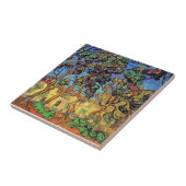 Van Gogh - Bäume im Garten des St. Paul Hospital Fliese (Seite)