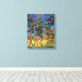 Van Gogh - Bäume im Garten des St. Paul Hospital Leinwanddruck (Insitu (Holzboden))