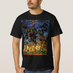 Van Gogh Bäume im Garten, Krankenhaus Saint-Paul T-Shirt