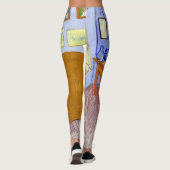 Van Gogh Bedroom in Arles Leggings (Rückseite)
