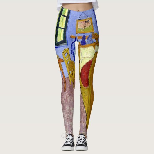 Van Gogh Bedroom in Arles Leggings (Vorderseite)
