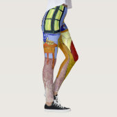 Van Gogh Bedroom in Arles Leggings (Rechts)