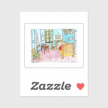 Van Gogh Bedroom tribute painting by me.