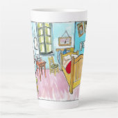 Van Gogh Bedroom tribute painting by me. Milchtasse (Vorderseite)