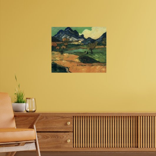 Van Gogh - Berg Gaussier Poster (Wohnzimmer 2)
