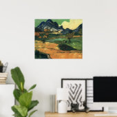 Van Gogh - Berg Gaussier Poster (Heimbüro)
