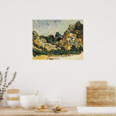 VAN GOGH - BERGE BEI SAINT-REMY POSTER (Küche)