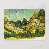 Van Gogh - Berglandschaft bei Saint-Remy Postkarte (Vorderseite)