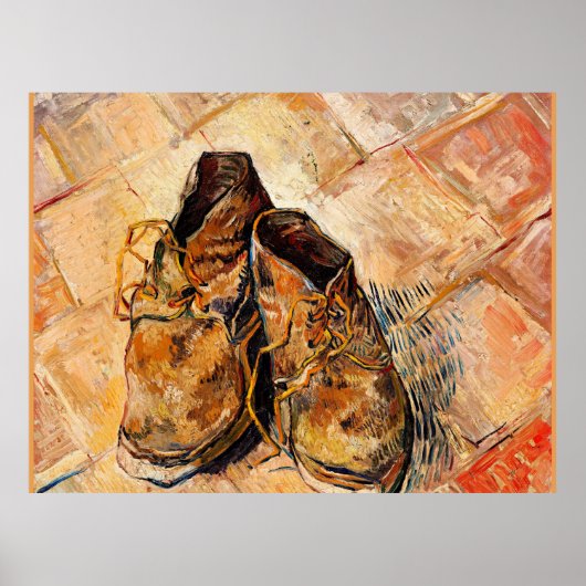 Van Gogh berühmte Malerei, Schuhe, Poster (Vorne)