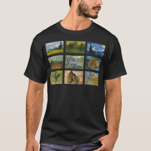 Van Gogh Berühmte Vintage Klassische Kunst Gemälde T-Shirt