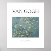 Van Gogh, berühmtes Gemälde Mandelblüte Poster (Vorne)