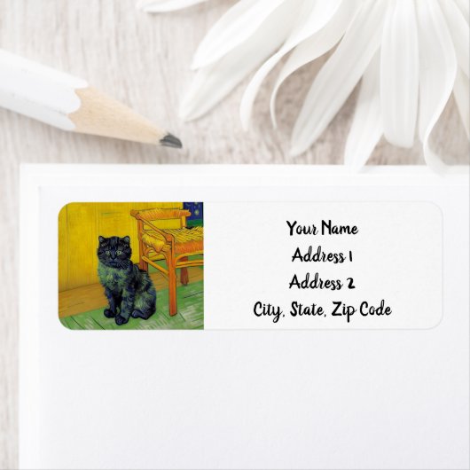 Van Gogh Black Cat (Insitu)