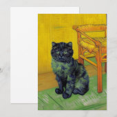 Van Gogh Black Cat Ankündigung (Vorne/Hinten)