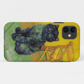 Van Gogh Black Cat Case-Mate iPhone Hülle (Rückseite (Horizontal))