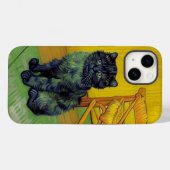Van Gogh Black Cat Case-Mate iPhone Hülle (Rückseite (Horizontal))