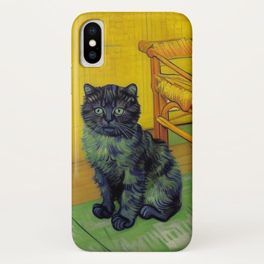 Van Gogh Black Cat Case-Mate iPhone Hülle (Rückseite)