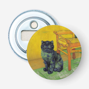 Van Gogh Black Cat Flaschenöffner