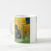 Van Gogh Black Cat Kaffeetasse (Vorderseite Links)