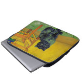 Van Gogh Black Cat Laptopschutzhülle (Vorne Knopf)