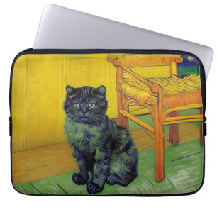 Van Gogh Black Cat Laptopschutzhülle