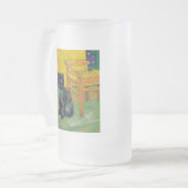 Van Gogh Black Cat Mattglas Bierglas (Vorderseite Links)