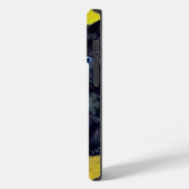 Van Gogh Black Cat Purple Flowers Case-Mate iPhone Hülle (Rückseite / Links)