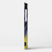 Van Gogh Black Cat Purple Flowers Case-Mate iPhone Hülle (Rückseite / Links)