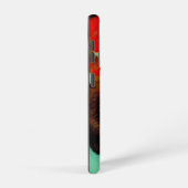 Van Gogh Black Cat Red Blume Samsung Galaxy Hülle (Rechte Seite)