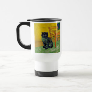 Van Gogh Black Cat Reisebecher