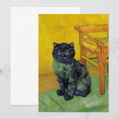Van Gogh Black Cat Save The Date (Vorne/Hinten)