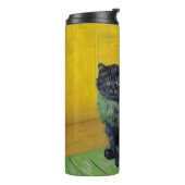 Van Gogh Black Cat Thermosbecher (Nach links gedreht)