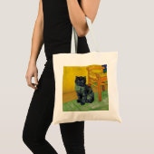 Van Gogh Black Cat Tragetasche (Vorderseite (Produkt))