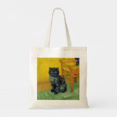 Van Gogh Black Cat Tragetasche (Rückseite)
