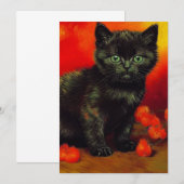 Van Gogh Black Kitten Ankündigung (Vorne/Hinten)