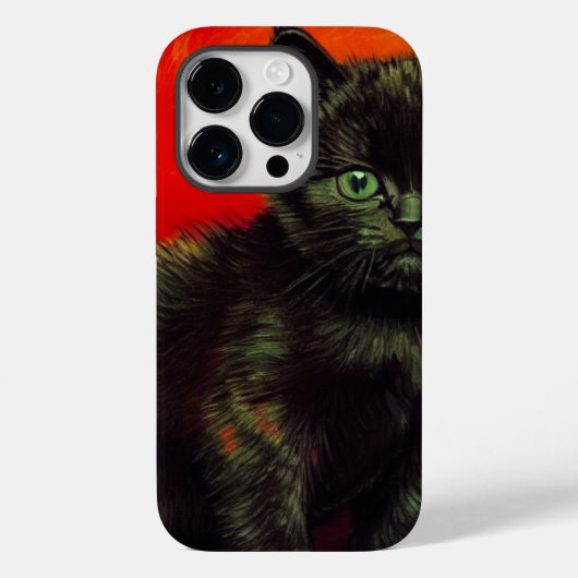 Van Gogh Black Kitten Case-Mate iPhone Hülle (Rückseite)