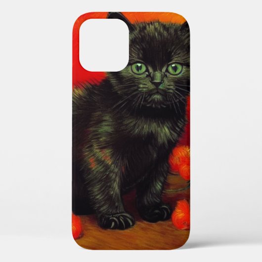 Van Gogh Black Kitten Case-Mate iPhone Hülle (Rückseite)