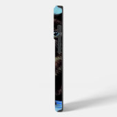 Van Gogh Black Kitten mit Yarn Case-Mate iPhone Hülle (Rückseite / Links)