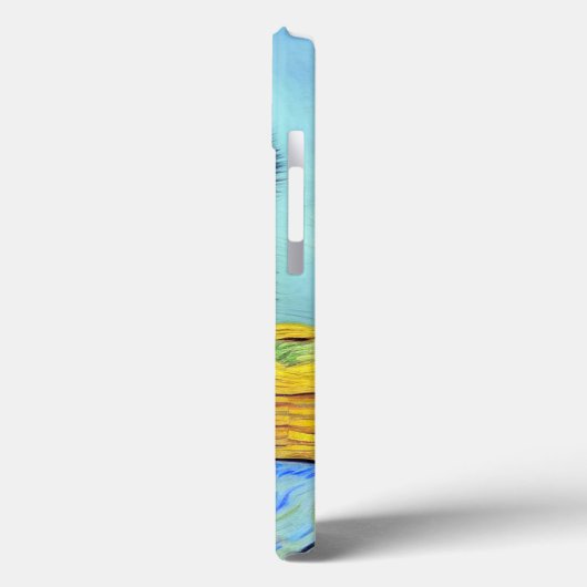 Van Gogh Black Kitten mit Yarn Case-Mate iPhone Hülle (Rückseite / Links)