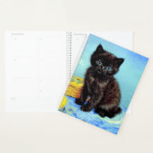 Van Gogh Black Kitten mit Yarn Planer (Anzeige)