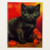 Van Gogh Black Kitten Planer (Vorderseite)