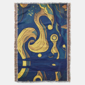 Van Gogh Blankets, AI-generierte Starry Night Decke (Vorderseite Vertikal)