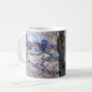 Van Gogh Blick auf Arles blühender Garten Kaffeetasse